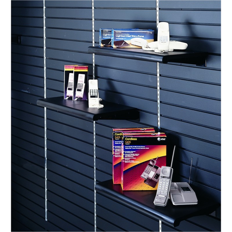 Bullnose Shelving 13x24Store Bracket Shelving Bullnose Shelving 13"x24"