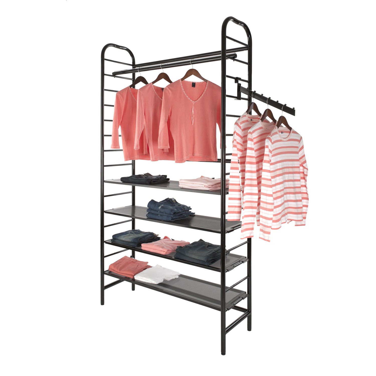 Single Tier Ladder Display Fixture 48"x16"x58" Single Tier Display