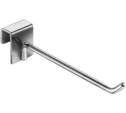 Satin Chrome Saddlemount Hangrail Tube Hooks