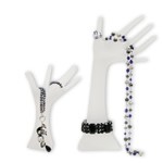 Frosted Jewelry Hands 13" Frosted Jewelry Hands 13"