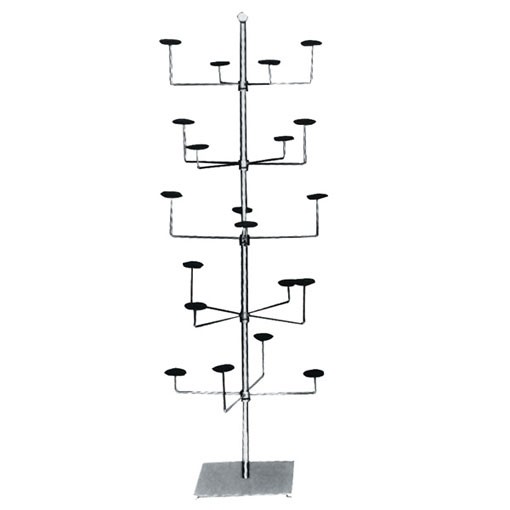Chrome Hat Rack Display Chrome Hat Rack Display