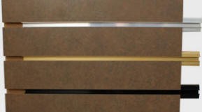 Aluminum Cross Groove - 4'W