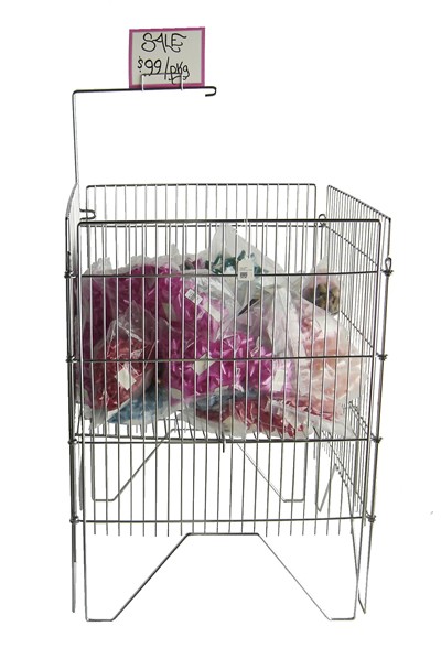 Chrome Dump Bin 18"x18"x30" Chrome Dump Bin 18"x18"x30"