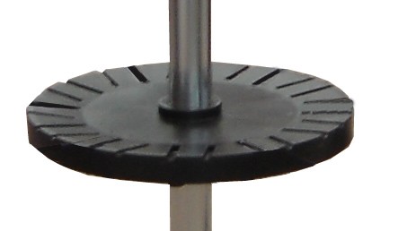 Hubs for Rotating Floor Display Fixture