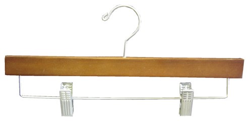 Teak Pant Skirt Hanger 14" Teak Pant Skirt Hanger 14"