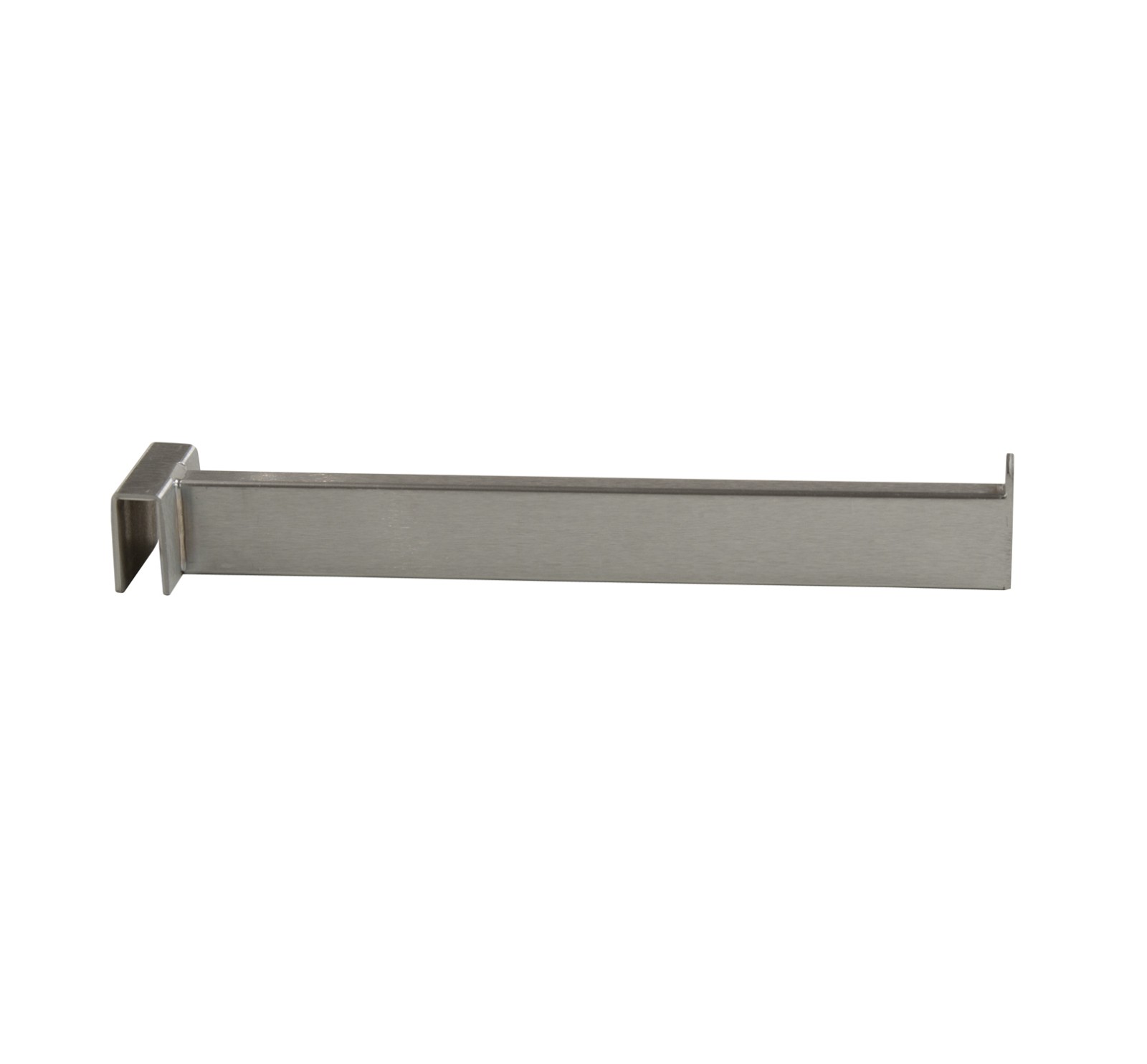 Satin Chrome Heavy Duty U Bar Faceout 12"