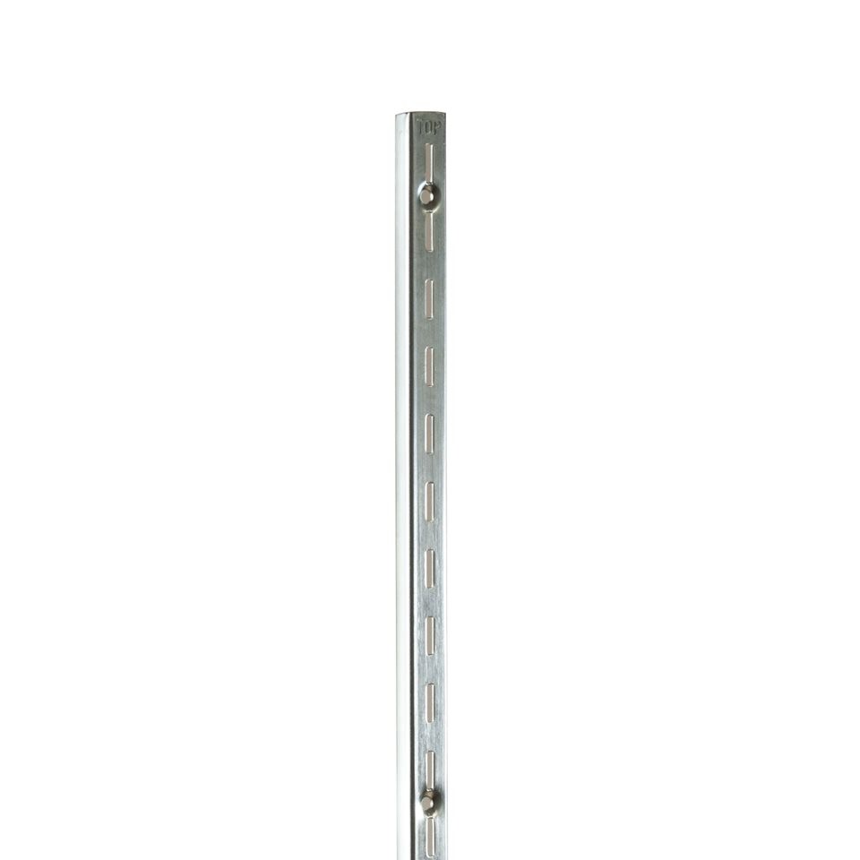 Chrome Heavy Duty Wall Standards 96" x 1" slot Chrome Heavy Duty Wall Standards 96" x 1" slot