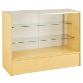Maple Glass Display Showcase 48"x18"x38" Maple Glass Display Showcase 48"x18"x38"