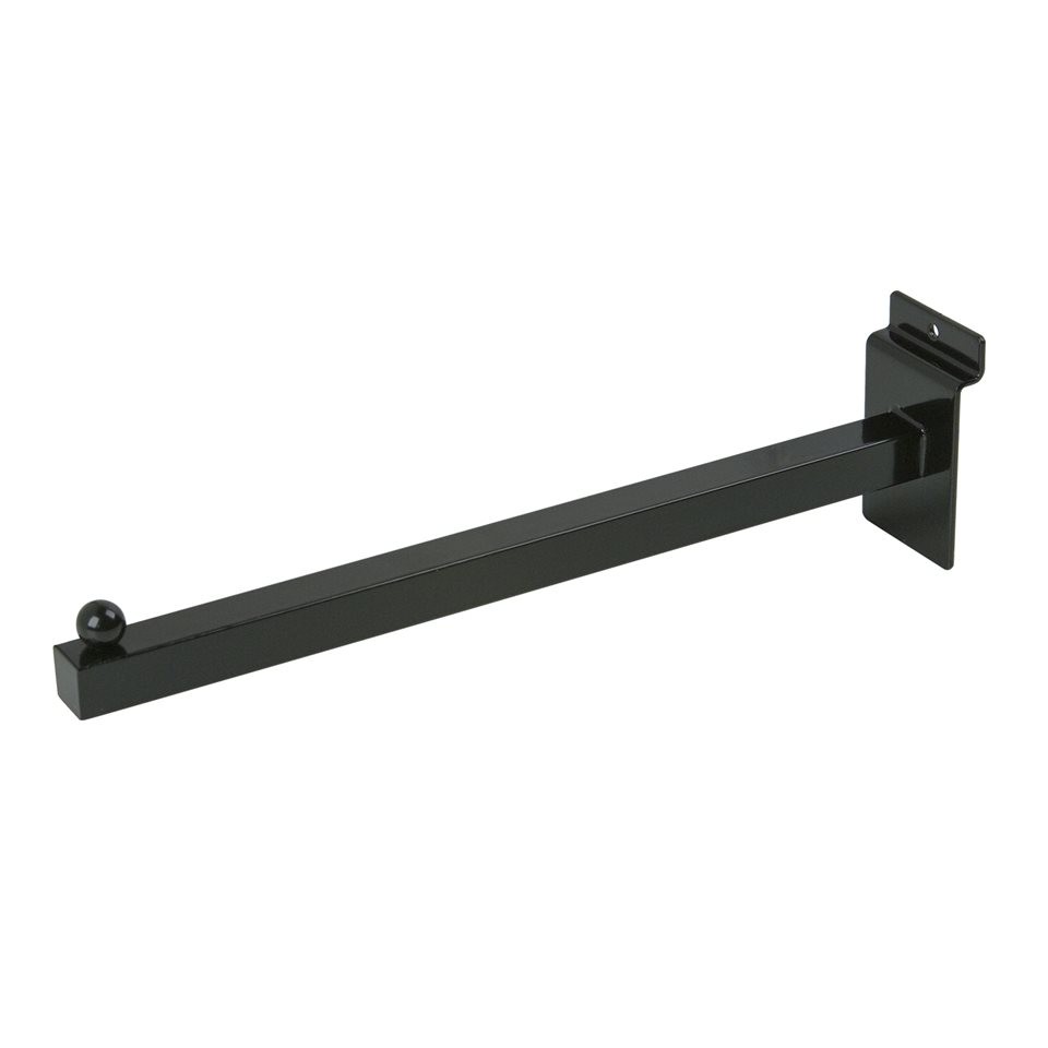 Black Slatwall Square Faceout 12" Black Slatwall Square Faceout 12"