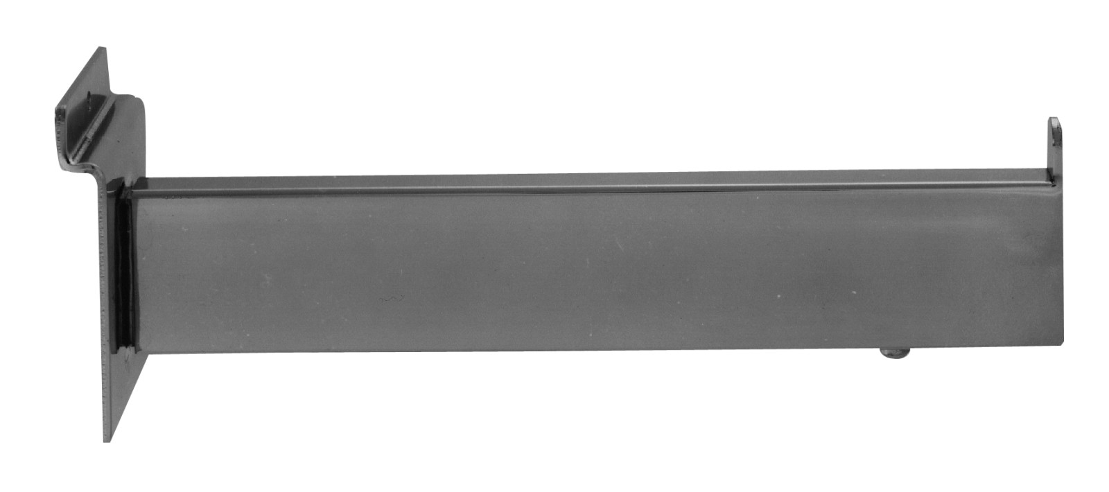 Black Slatwall Rectangle Faceout 6" Black Slatwall Rectangle Faceout 6"