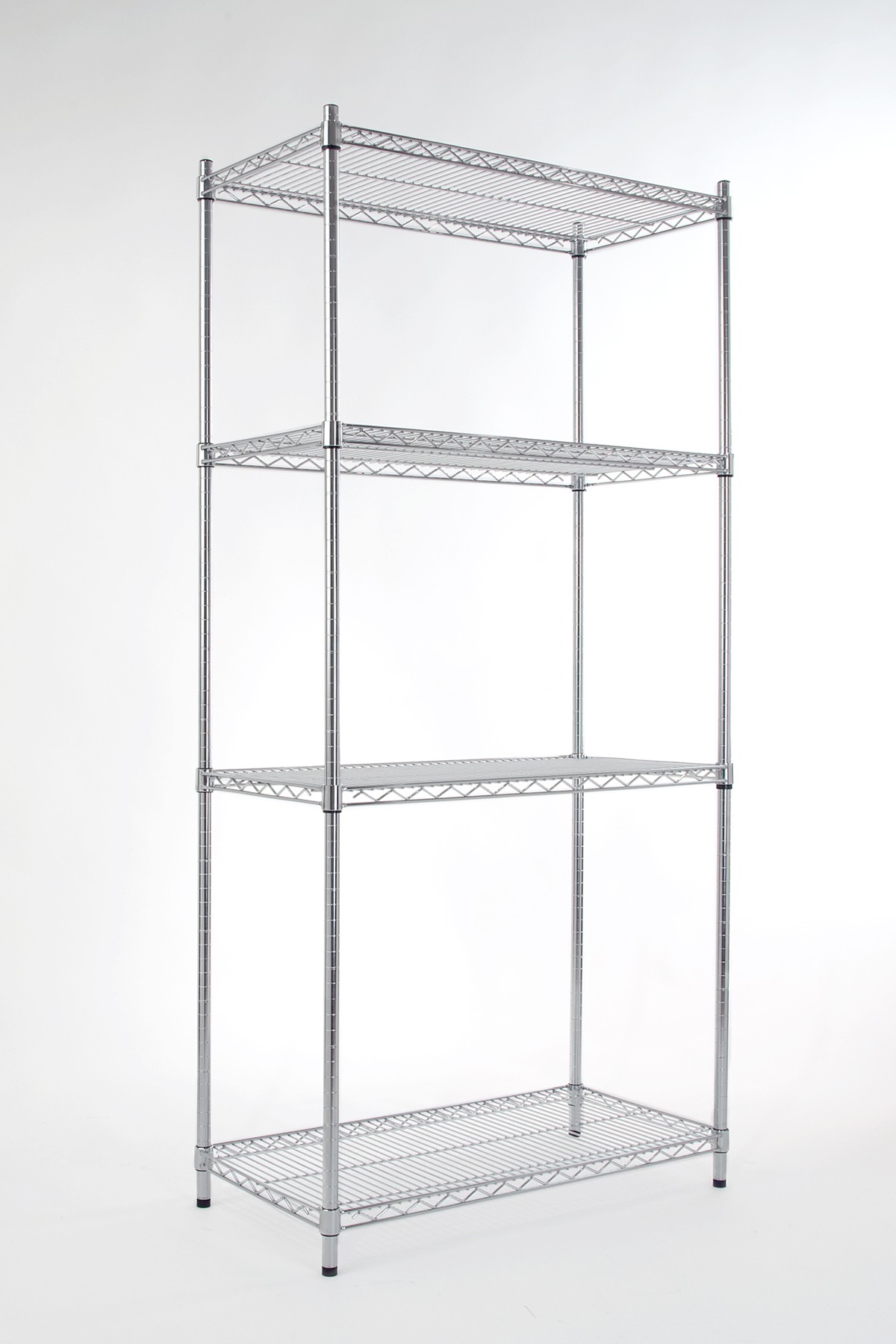 Metal Wire Shelving Rack 48"x18"x72"