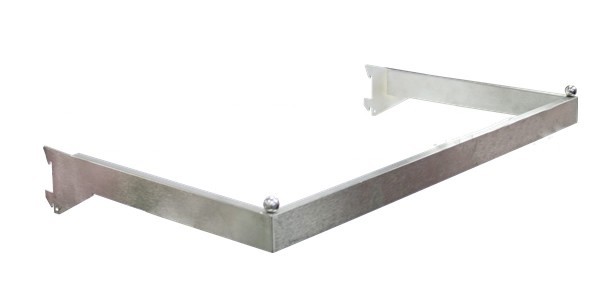 Chrome Heavy Duty U Bar 48" x 1" slot Chrome Heavy Duty U Bar 48" x 1" slot