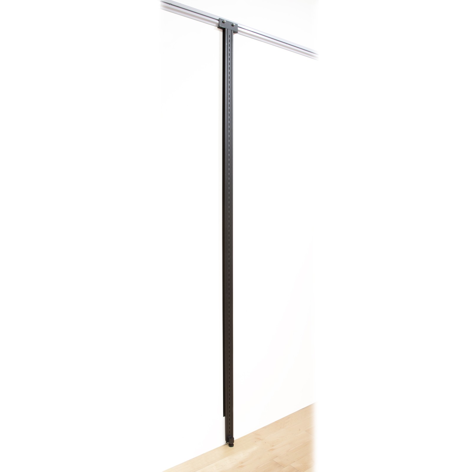 Black Adjustable Wall Standard 96" Black Adjustable Wall Standard 96"