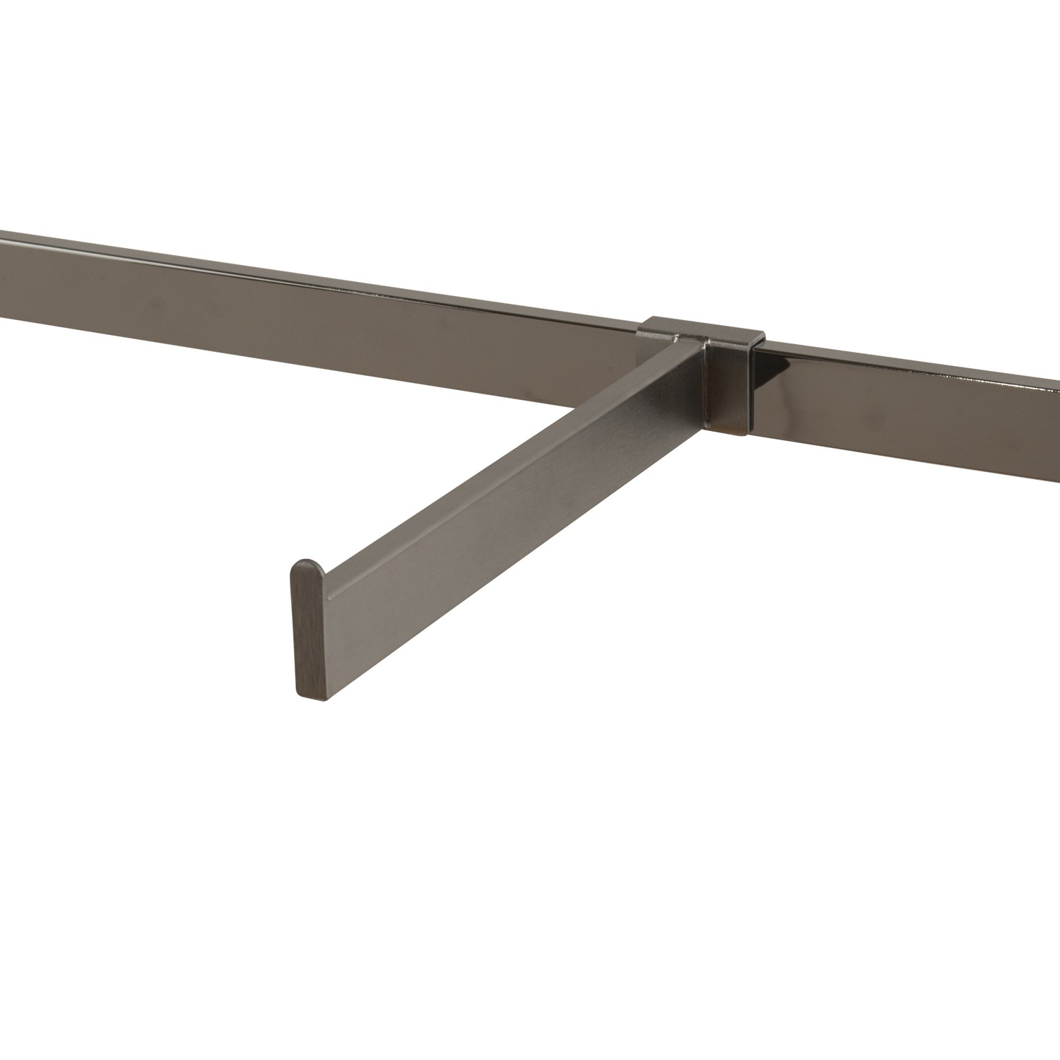 Satin Chrome Saddlemount Faceout 12"