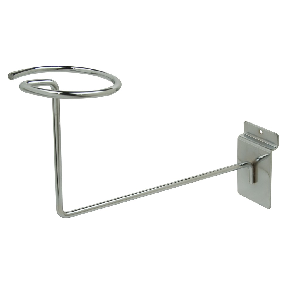 Chrome Slatwall Hat Display Chrome Slatwall Hat Display