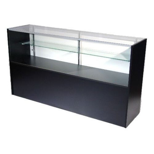 Wood Half Vision Display Showcase 48"x18"x38"