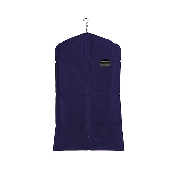Blue Vinyl Garment Bag 24"x40"