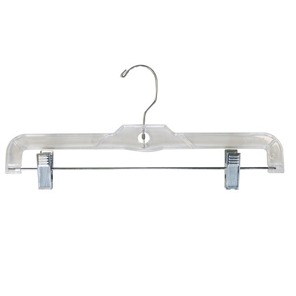 Clear Heavyweight Skirt or Pant Hangers 14" Clear Heavyweight Skirt or Pant Hangers 14"