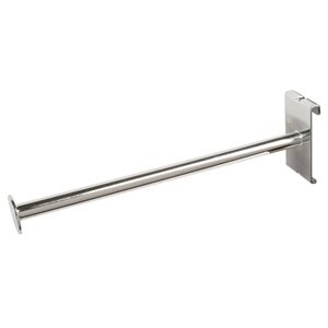 Chrome Round Tube Faceout/Disk End 12"