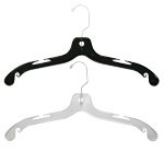Plastic Heavy Duty Dress Hangers 14"