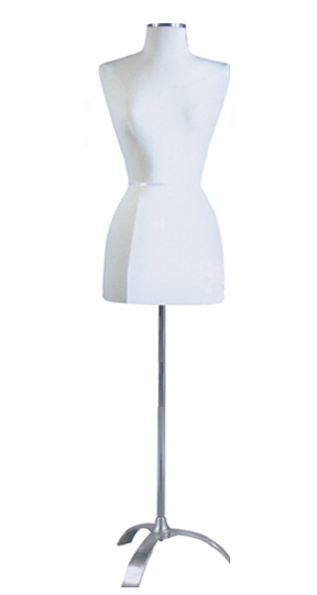 White Judy Female Cloth Body Form White Judy Female Cloth Body Form
