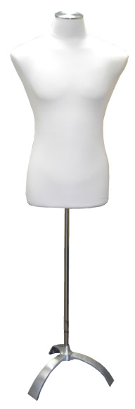 White Jim Male Cloth Body Form White Jim Male Cloth Body Form
