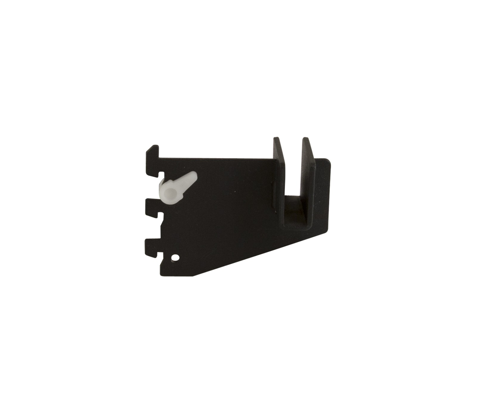 Black Flatbar Hangrail Bracket 3" Black Flatbar Hangrail Bracket 3"