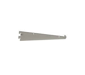 Chrome Knife Edge Bracket 1/2" slot x 1" ctr