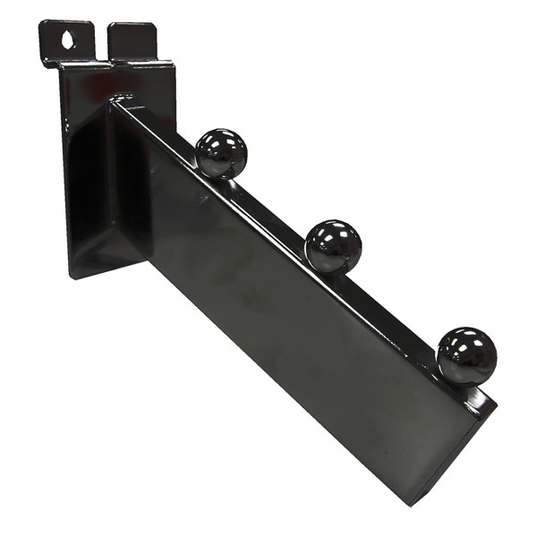 Black Slatwall 3 Ball Waterfall Black Slatwall 3 Ball Waterfall