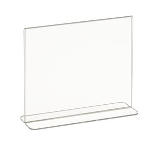 Acrylic Double Sided Top Loaded Sign Holders 5"w x 7"h Acrylic Double Sided Top Loaded Sign Holders 5"w x 7"h