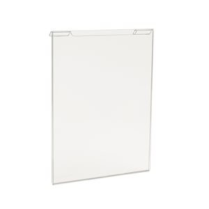 Acrylic Slatwall/Gridwall Sign Holder 8 1/2w"x 11"h Acrylic Slatwall/Gridwall Sign Holder 8 1/2w"x 11"h