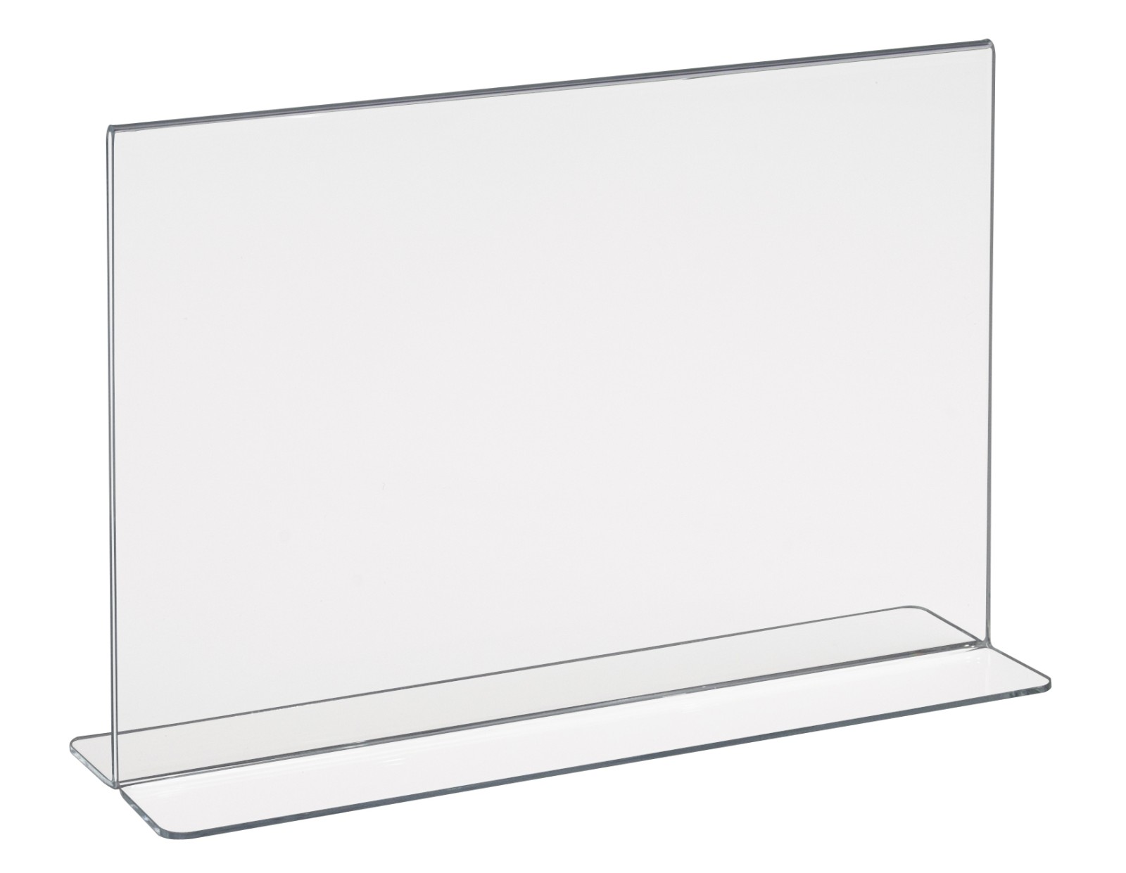 Acrylic Double Sided Side Loaded Sign Holders 8.5"h x 11"w Acrylic Double Sided Side Loaded Sign Holders 8.5"h x 11"w