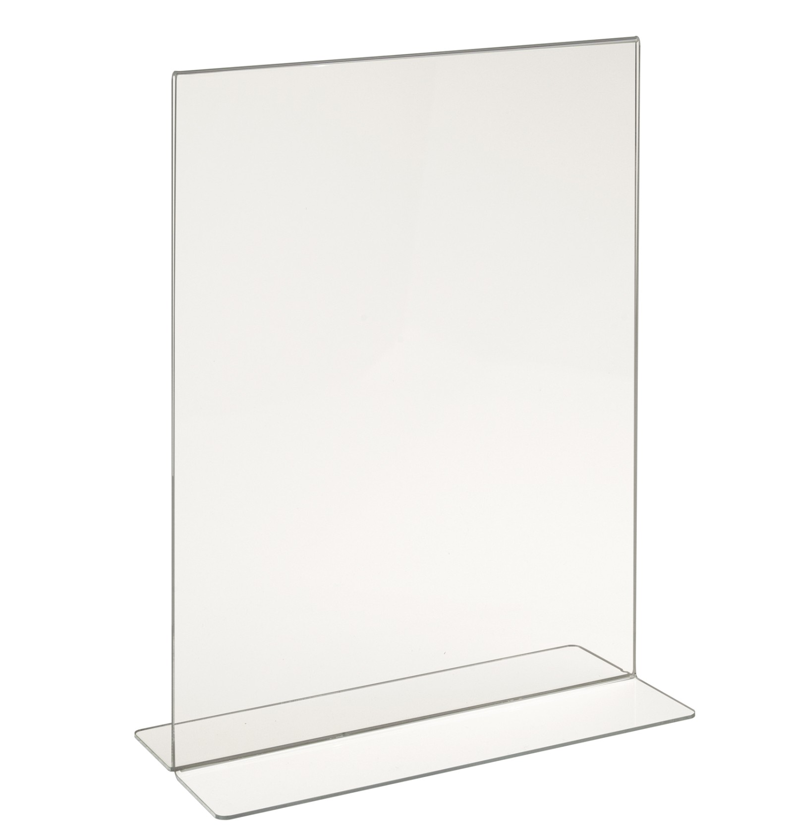 Acrylic Double Sided Top Loaded Sign Holders 8 1/2"w x 11"h Acrylic Double Sided Top Loaded Sign Holders 8 1/2"w x 11"h