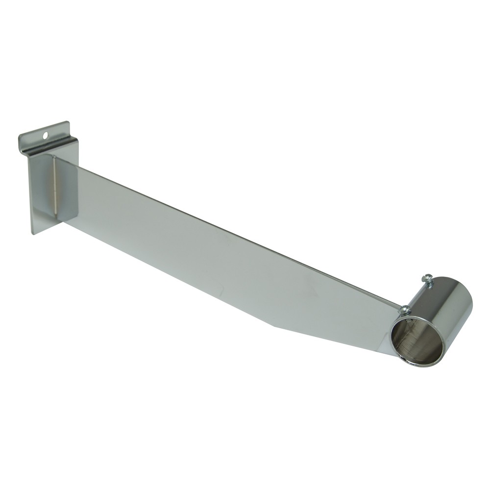 Round Slatwall Hangrail Brackets