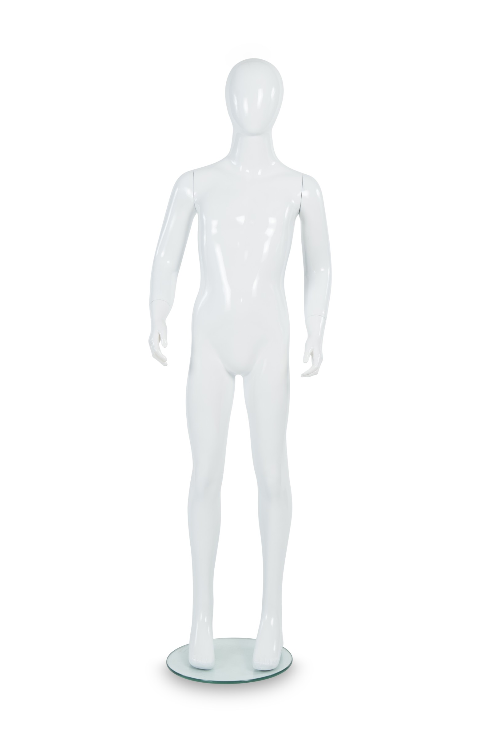 Shiny White Child Mannequin