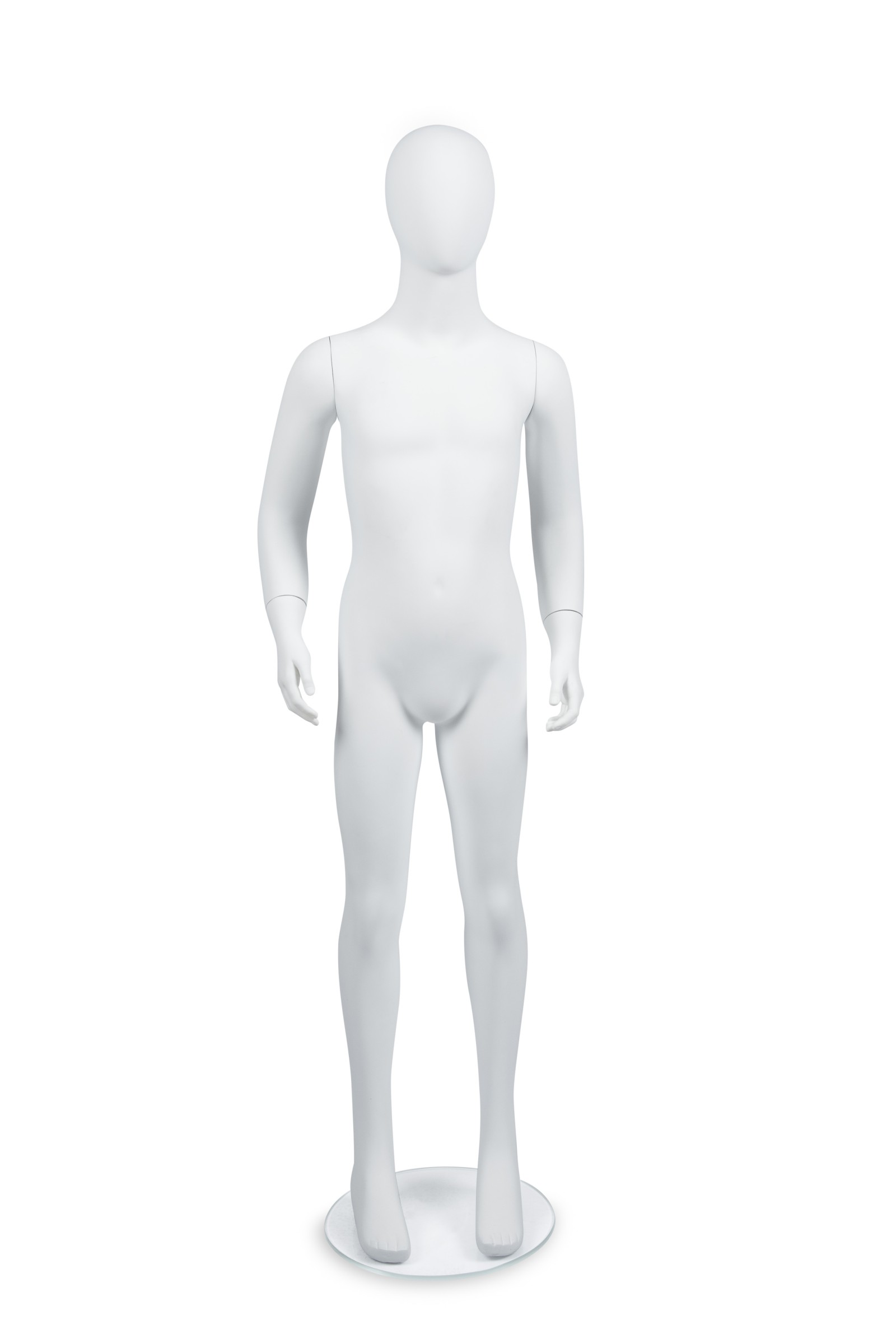 Matte White Child Mannequin Matte White Child Mannequin