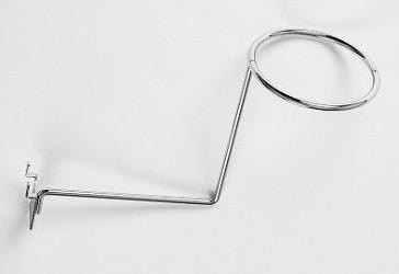 Chrome Slatwall/Pegboard Ball Holder Chrome Slatwall/Pegboard Ball Holder