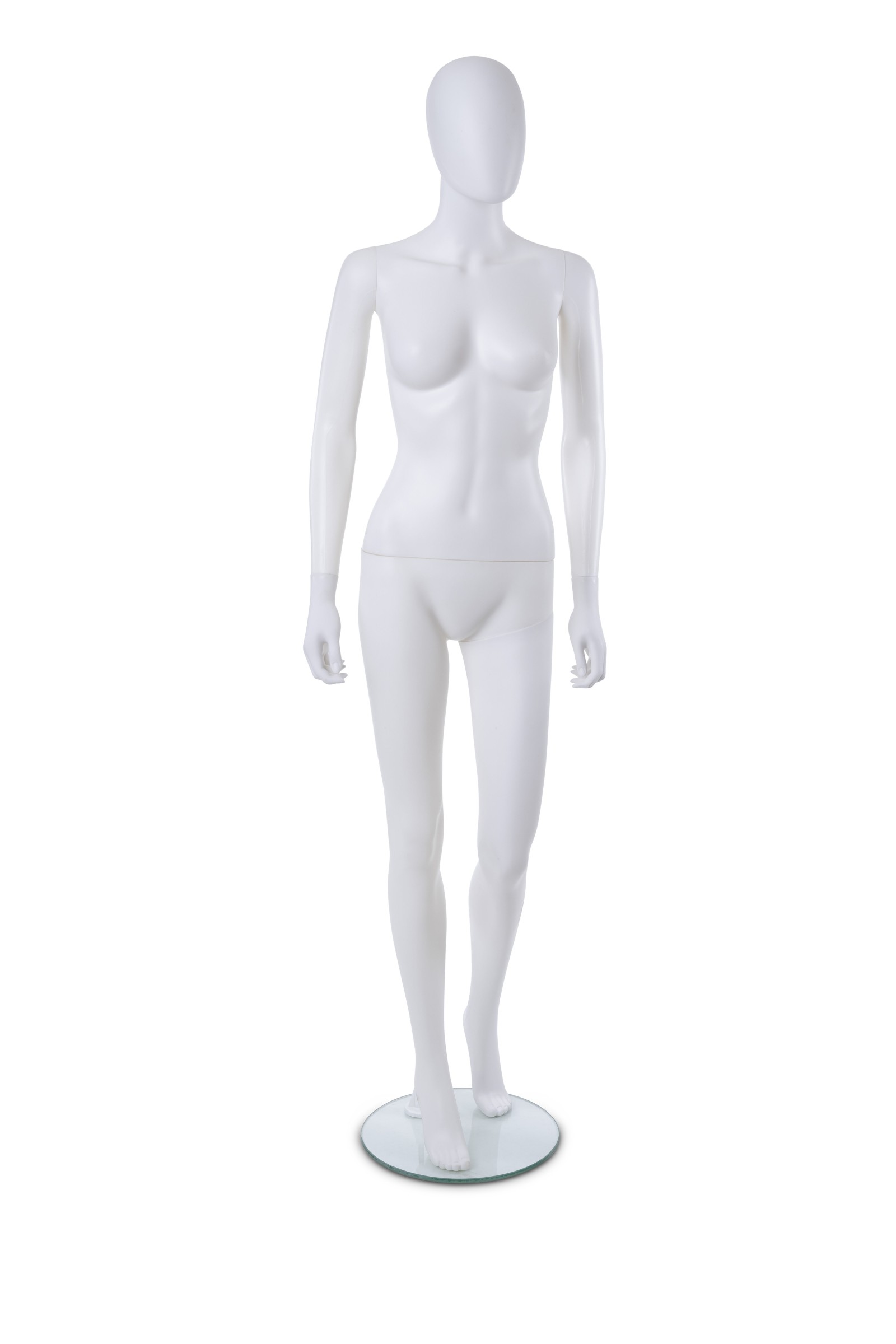 White Unbreakable Female Mannequin White Unbreakable Female Mannequin