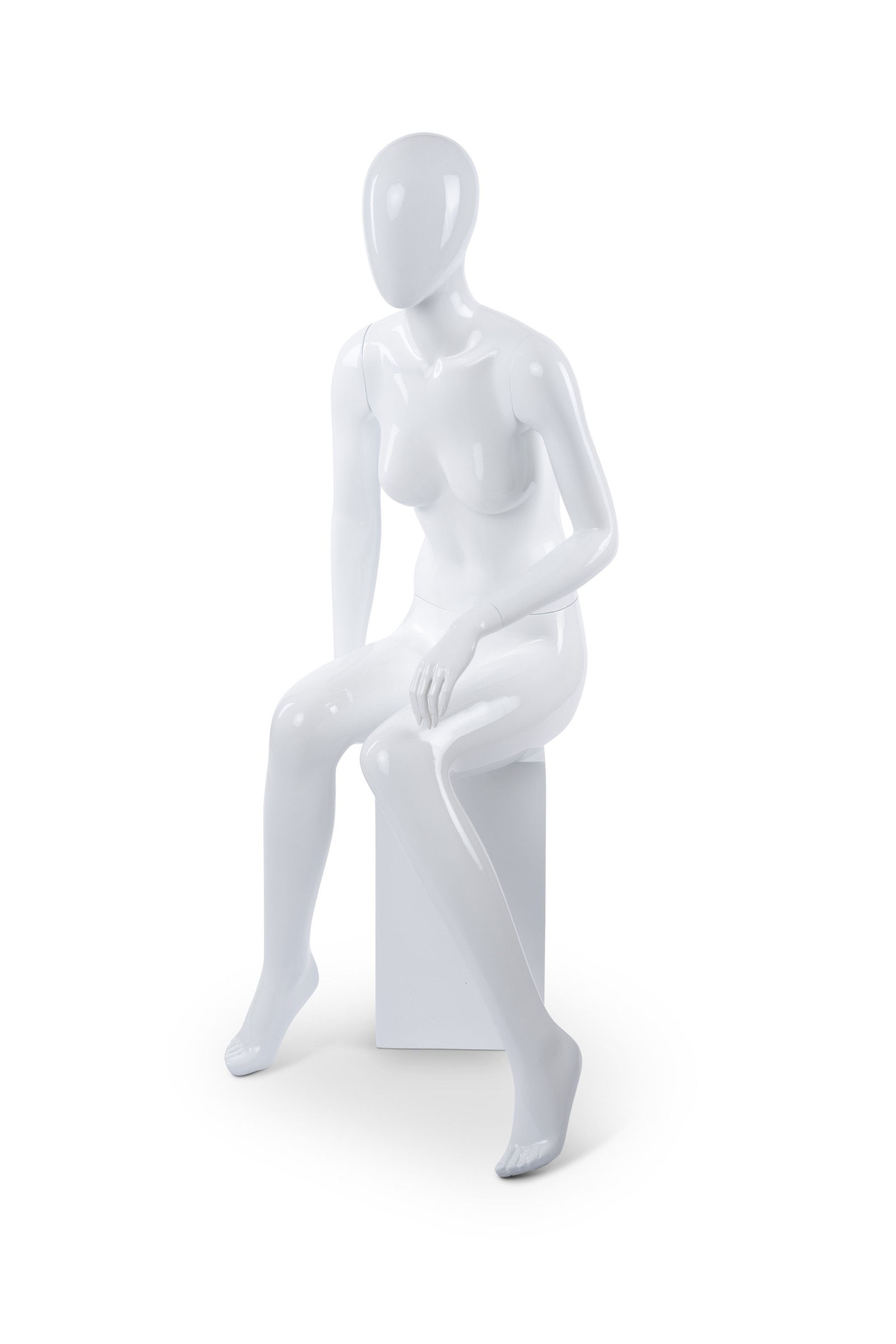 Shiney White Female Mannequin Shiney White Female Mannequin