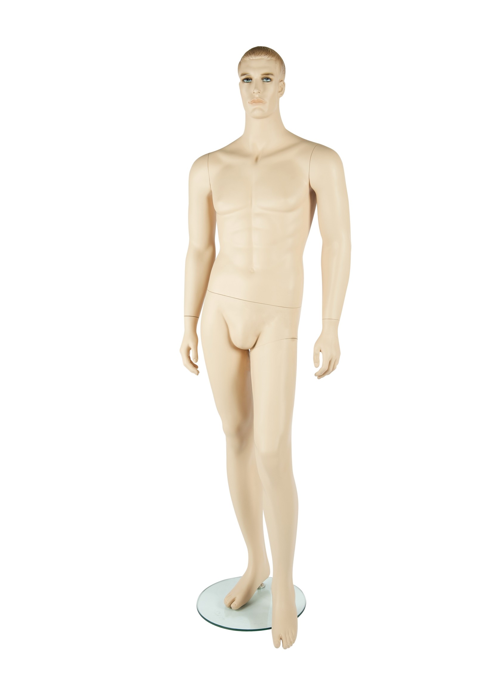 Flesh Tone Adult Male Mannequin Flesh Tone Adult Male Mannequin