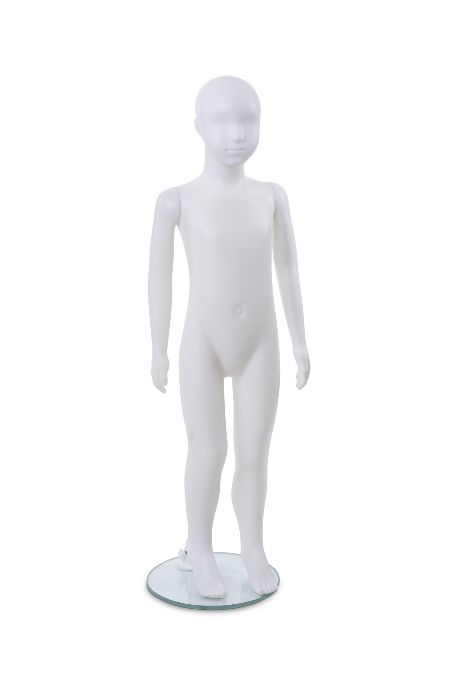 White Unbreakable Children's Mannequin-5-6 yrs White Unbreakable Children's Mannequin-5-6 yrs
