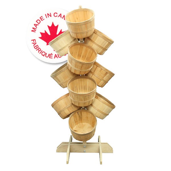 One Peck Natural Pine Baskets 51" high x 21-1/2" wide One Peck Natural Pine Baskets 51" high x 21-1/2" wide