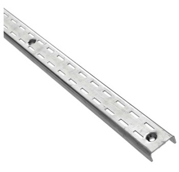 Chrome Heavy Duty Double Slotted Wall Standards Chrome Heavy Duty Double Slotted Wall Standards