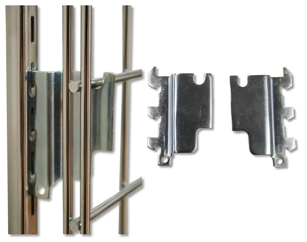 Gridwall Offset Brackets for Wall Standards Gridwall Offset Brackets for Wall Standards