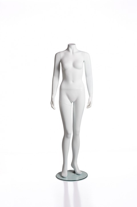 Female Headless Mannequin White Female Headless Mannequin White