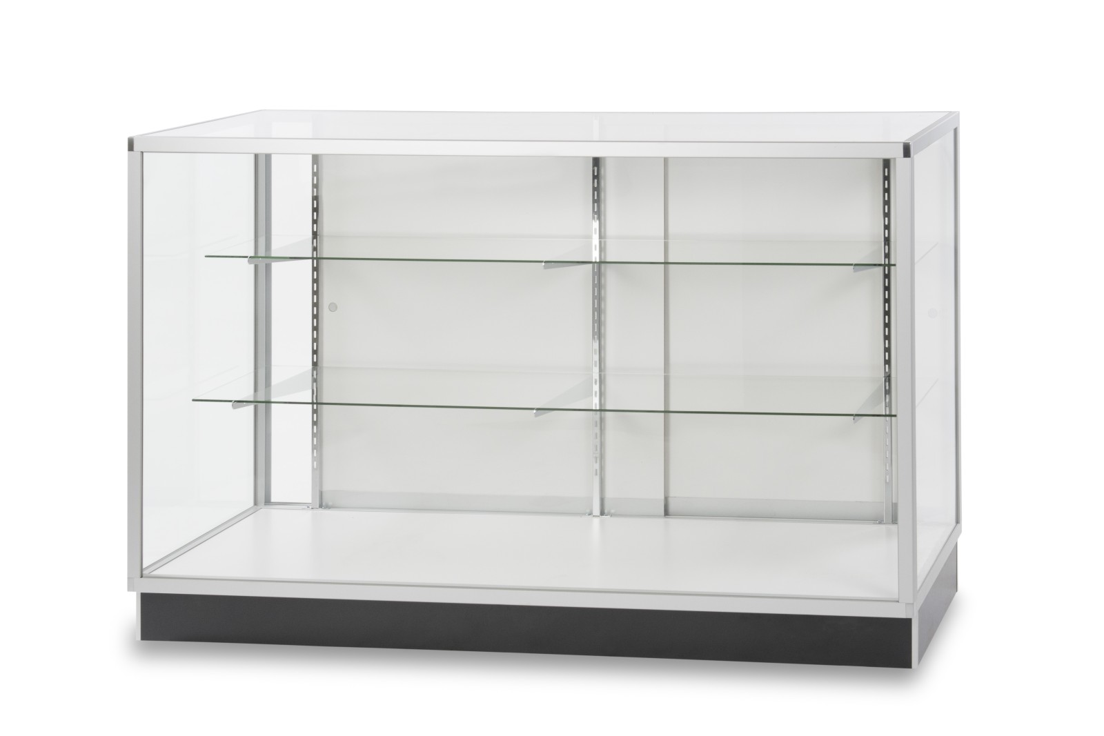 Square Edge Extra Vision Aluminum Showcases 60"x20"x38" Square Edge Extra Vision Aluminum Showcases 60"x20"x38"
