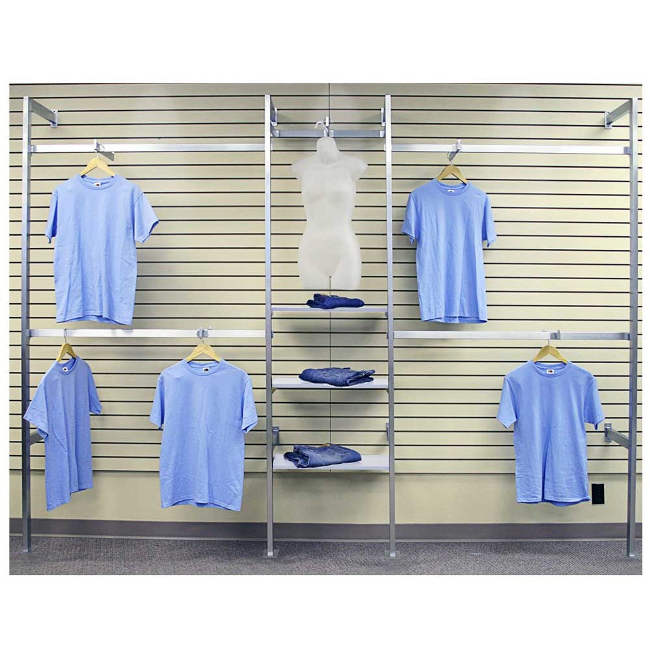 Outrigger Display Fixture System 90"x15"x120"