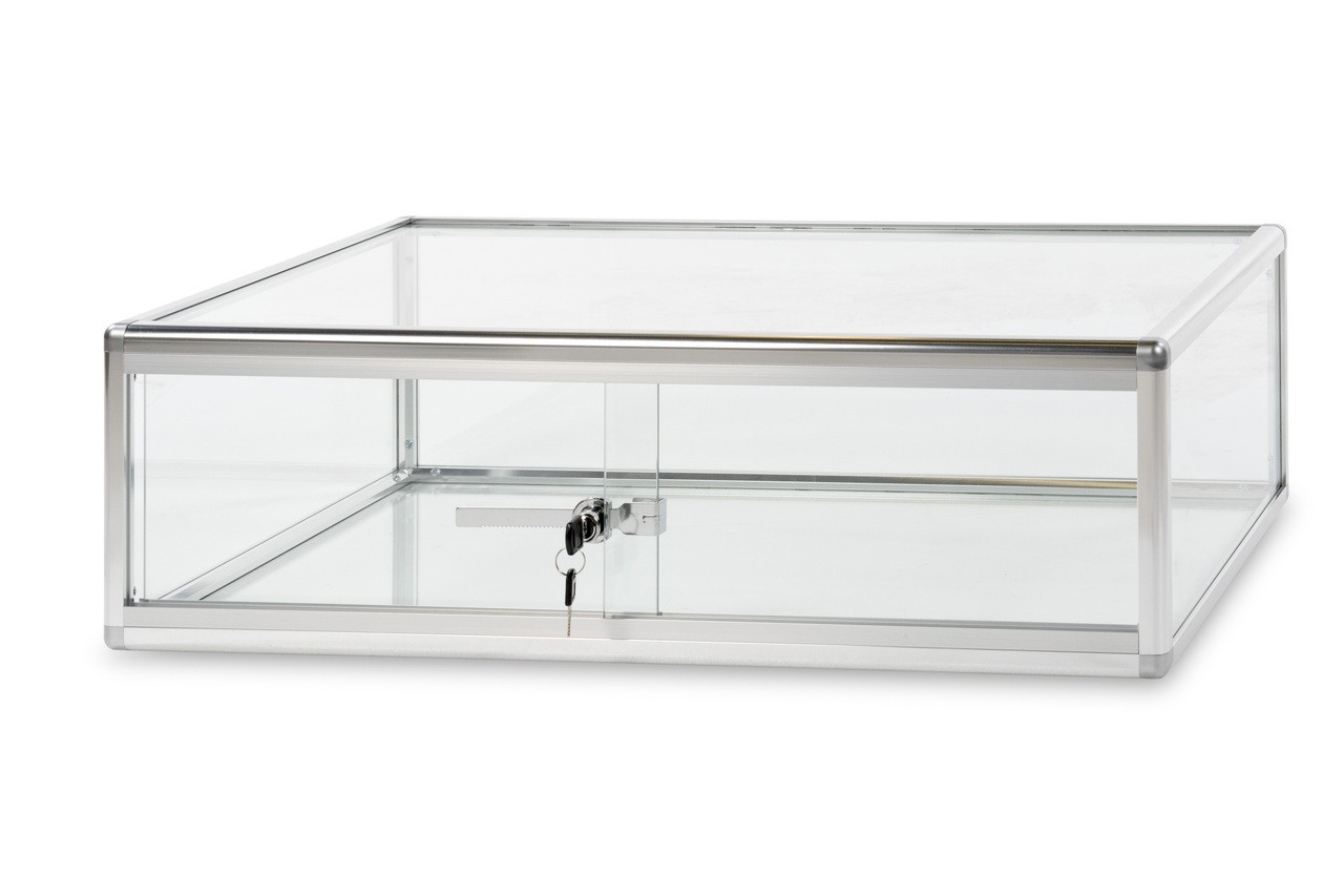 Aluminum Countertop Showcase 30"x18"x9" Aluminum Countertop Showcase 30"x18"x9"