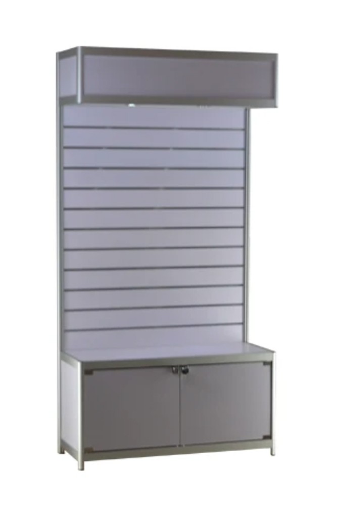 Slatwall Showcase Display FixtureCell Phone Showcases Museum