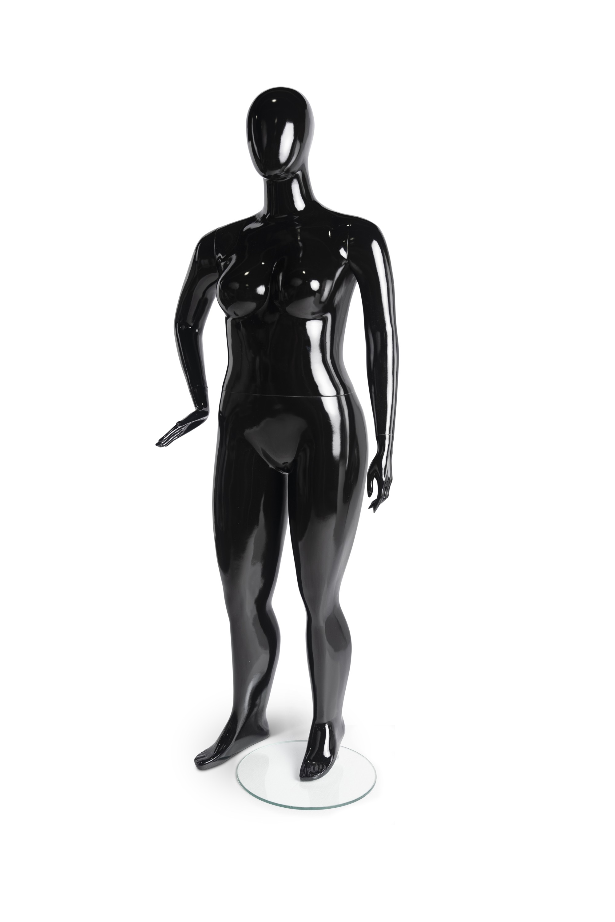 Black Plus Size Female MannequinsWoman's Mannequins Female Full Body